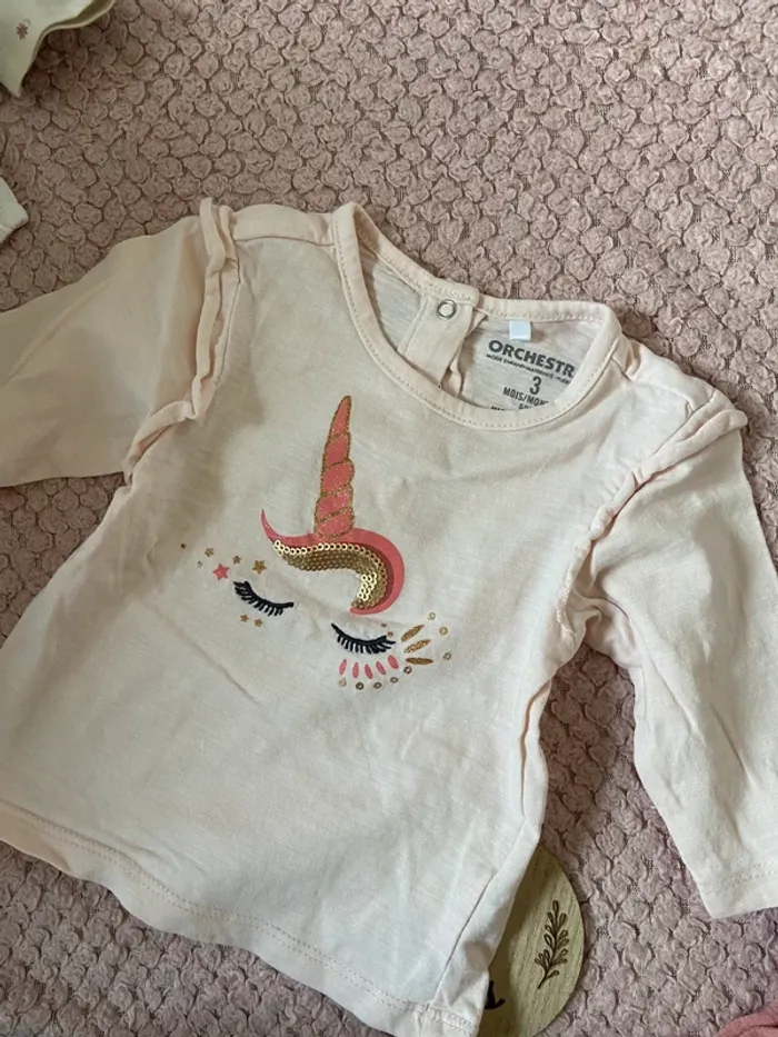 Lot bébé fille 3 mois mi saison - photo numéro 12
