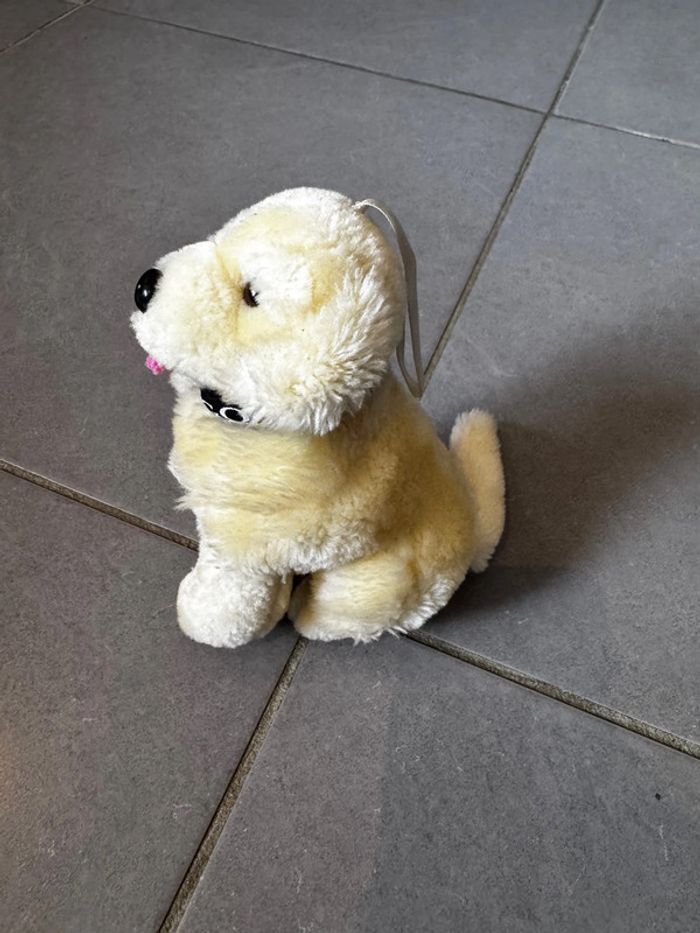 Peluche / Doudou - Chien - Sandy - Amigo - Beige, crème - photo numéro 2