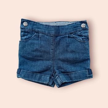 🔸 Short Jean Jacadi Stretch Fille 6 Mois🔸