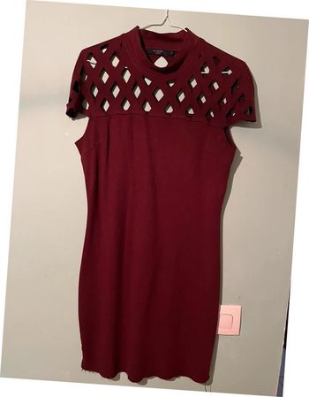 Robe bordeaux In Vogue Paris Taille M