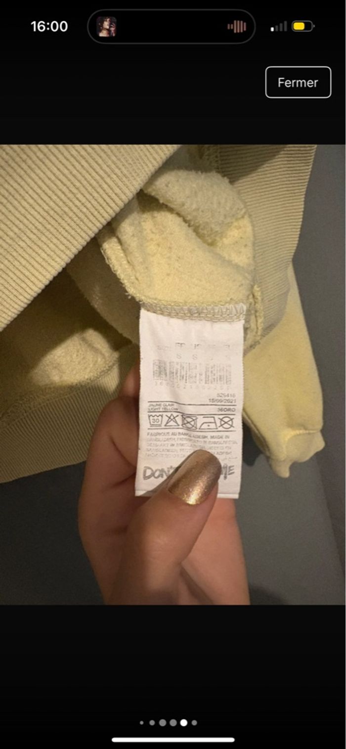 sweat à capuche femme - photo numéro 7