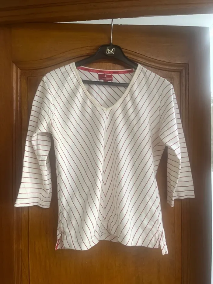 T-shirt Rouge Marine taille L