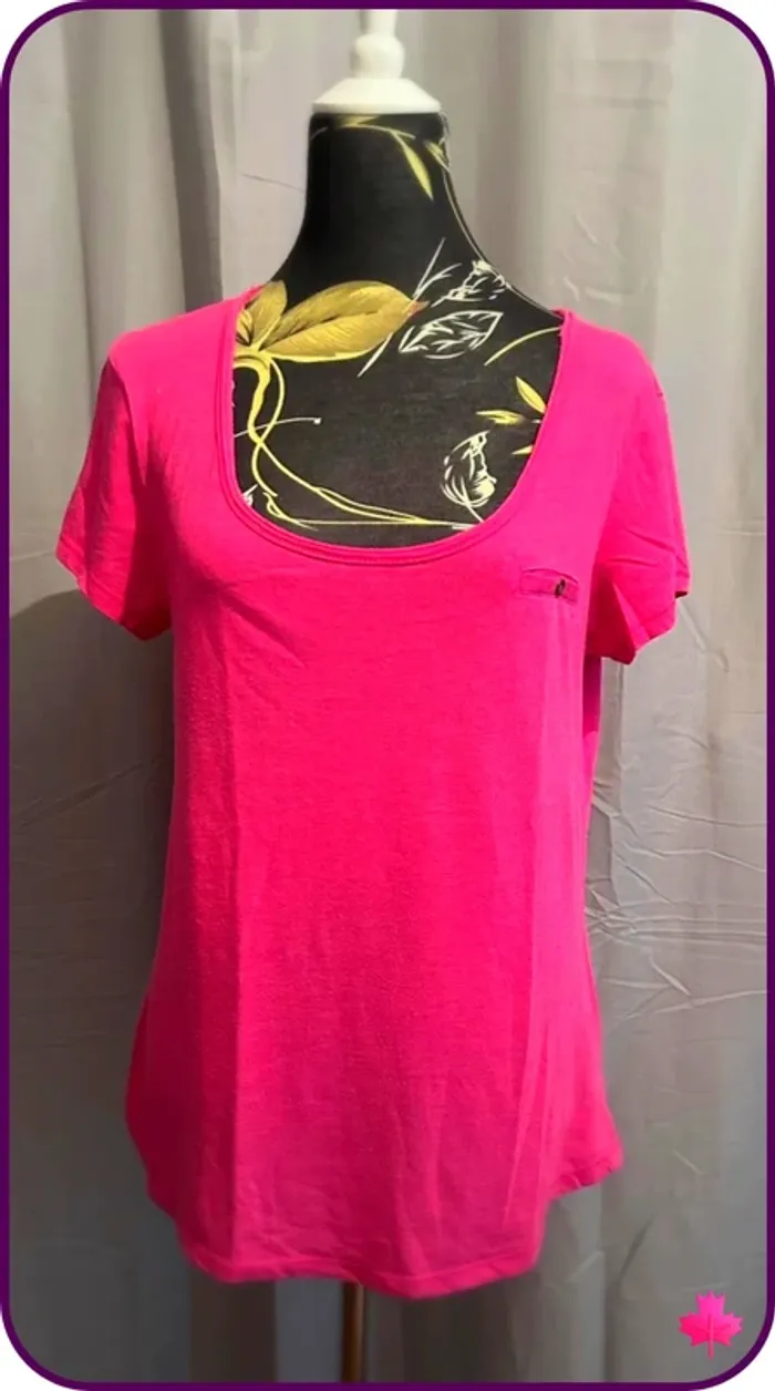 🌷teeshirt fushia🌷