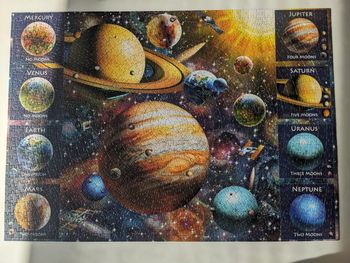 Puzzle Tref système solaire