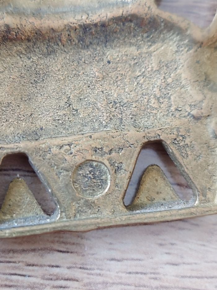 Accroche torchon vintage en métal - photo numéro 4