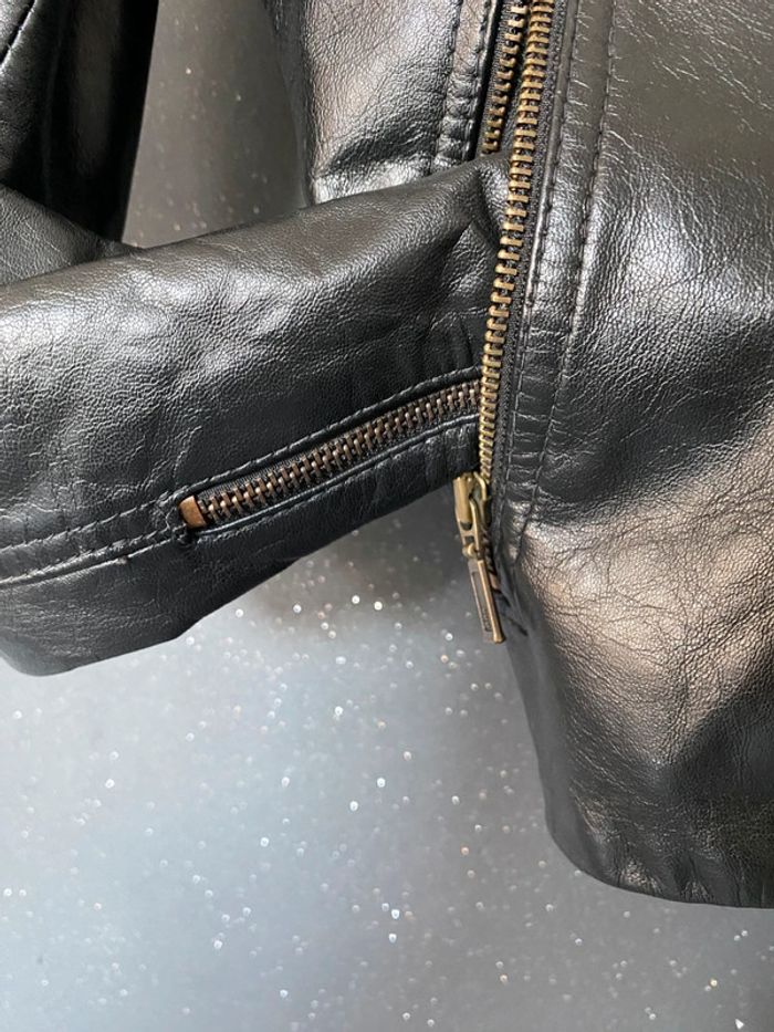 Blouson cuir de chèvre - photo numéro 2