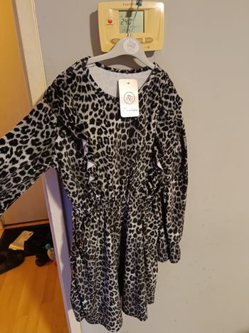 Magnifique robe léopard fille 