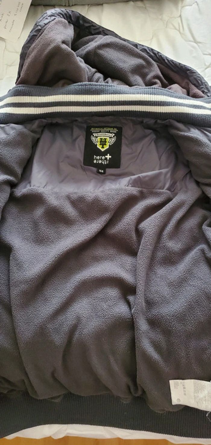 Doudoune grise 14 ans C&A - photo numéro 7