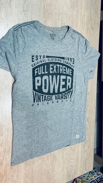 Teeshirt manches courtes gris blend taille l 
