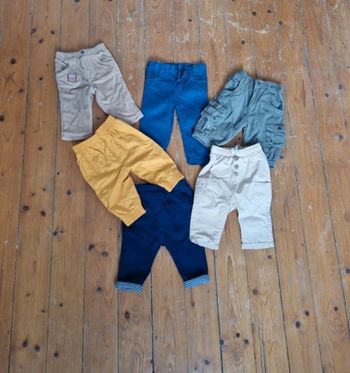 Lot 6 pantalons 6 mois
