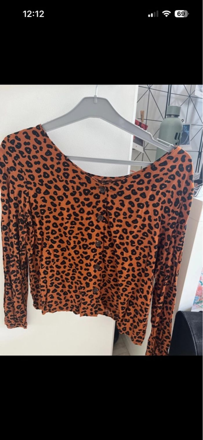 blouse léopard - photo numéro 3