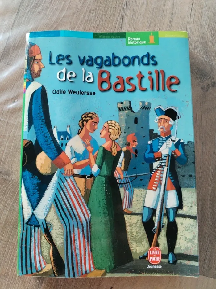 Livre les vagabonds de la bastille