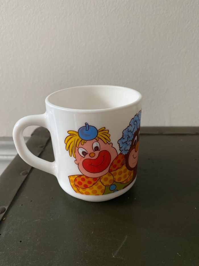 Mug arcopal vintage  clown - photo numéro 3