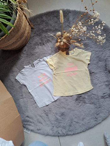 2 tee shirt 9 mois