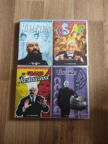 Lot 4 DVD Louis de Funès 