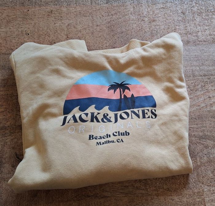 Sweat garçon jack jones 14/16 ans