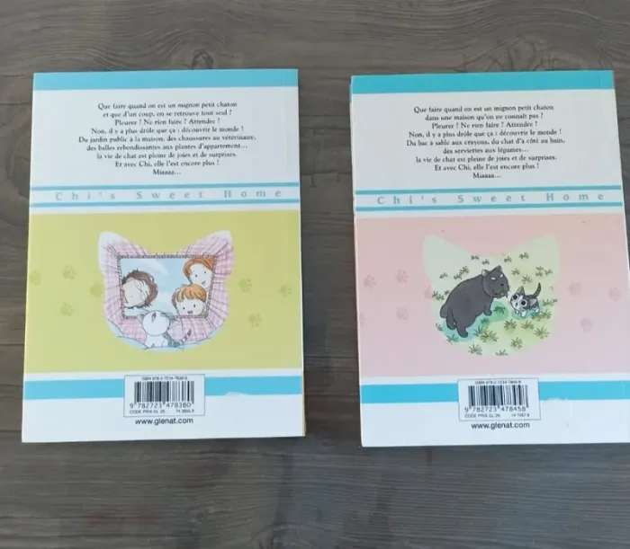 Lot de 2 livres CHI une vie de chat - photo numéro 2