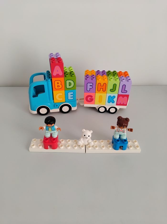 DUPLO Camion Briques Alphabet 10915 Complet - photo numéro 3