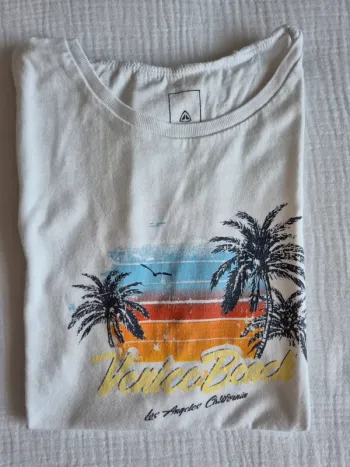 Tee-shirt 12 ans blanc Firefly Venice Beach