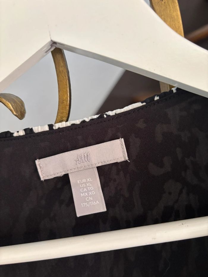 Longue robe portefeuille h&m - photo numéro 2