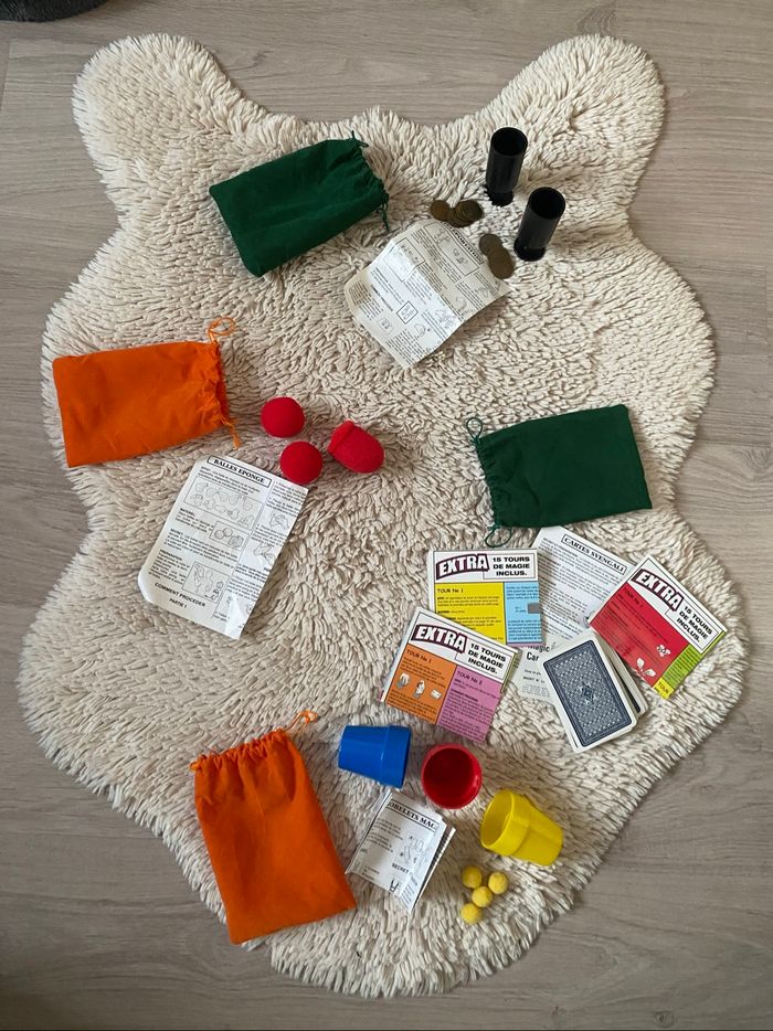 4 lots de tours de magie