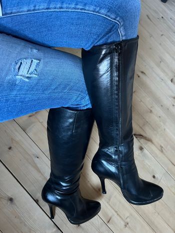 Bottes hautes cuir San Marina T-37