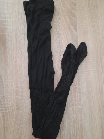 Collant noir tâches Léopard 🐆