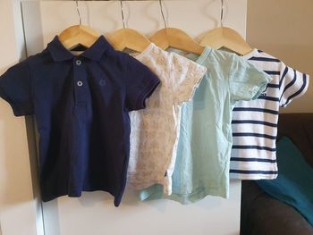 Lot de 2 t-shirts et 2 polos