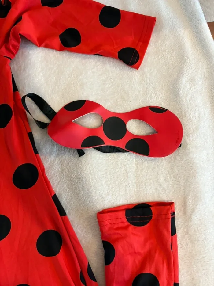 Déguisement Miraculous Ladybug avec masque – Taille 7 ans - photo numéro 4