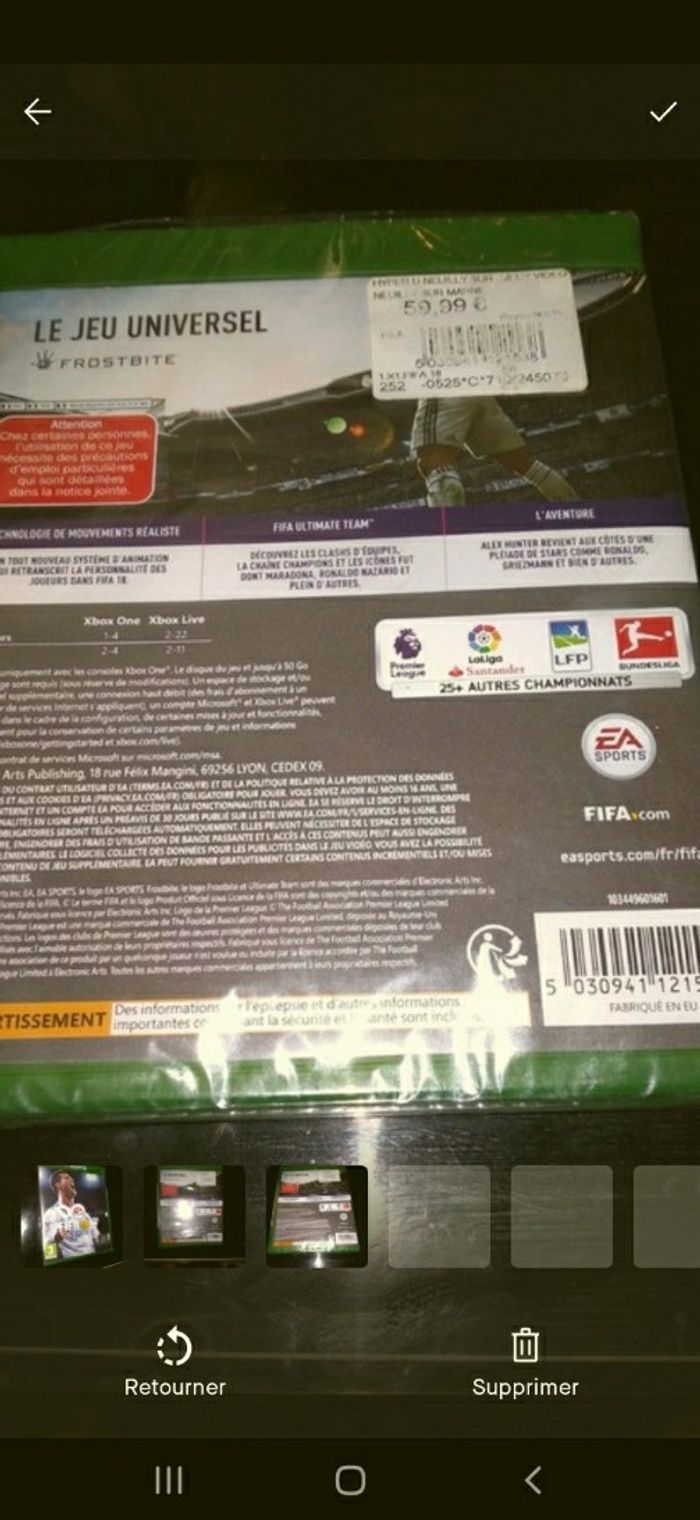 Jeu Fifa 18 Xbox One - photo numéro 3