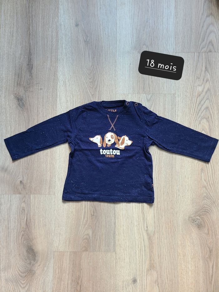 T-shirt manche longue 18 mois