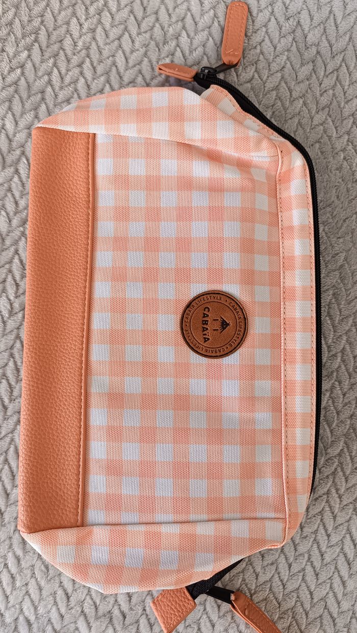 Trousse de toilette Cabaia vichy Rose - photo numéro 6