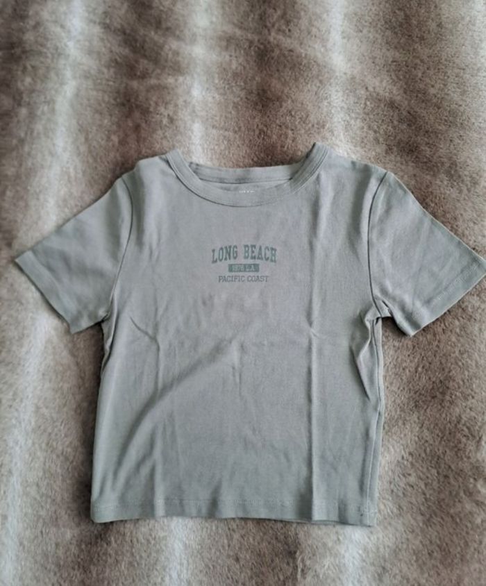 Tee-shirt crop top fille Kiabi