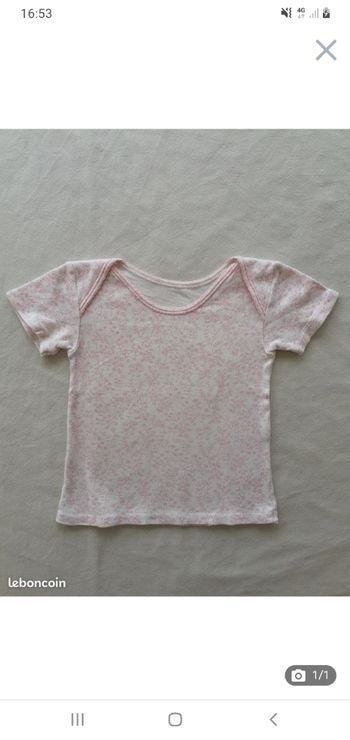 T-shirt été 2 ans