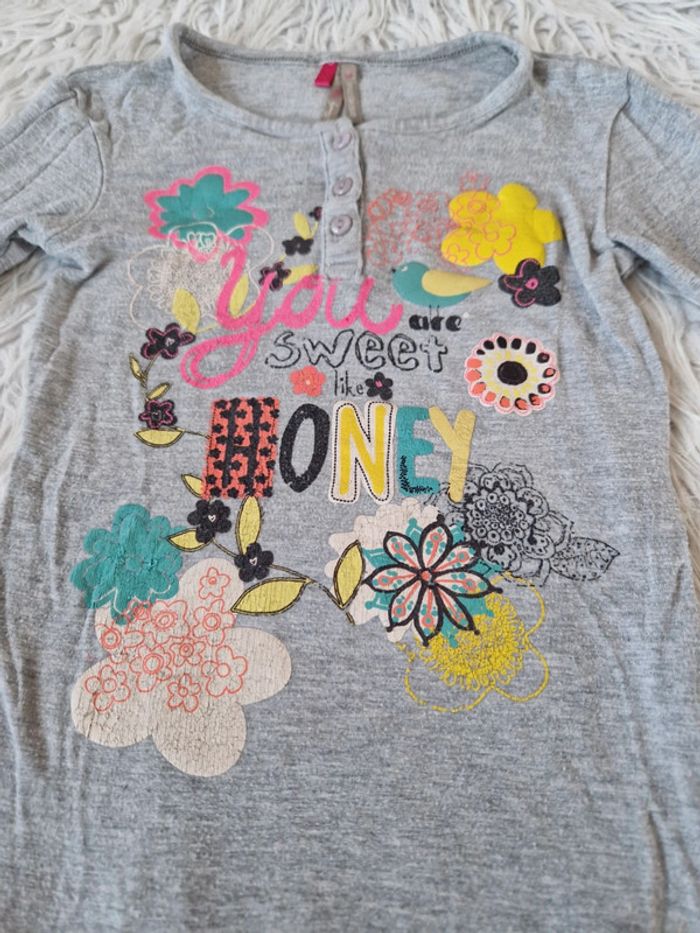 Tee shirt ML leger Orchestra fille T 5ans - photo numéro 2