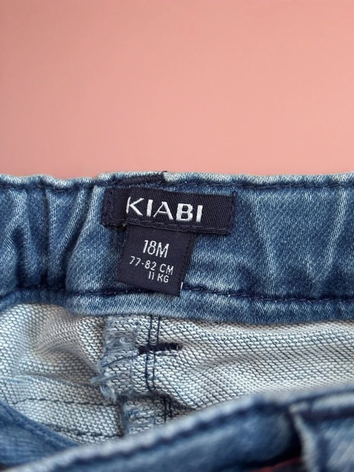 Short bleu en jeans Kiabi - photo numéro 4