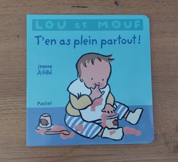 Lou et Mouf : t'en a plein partout ! - livre avec rabats