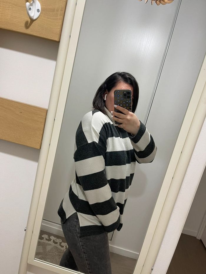 Pull long à bandes - photo numéro 5
