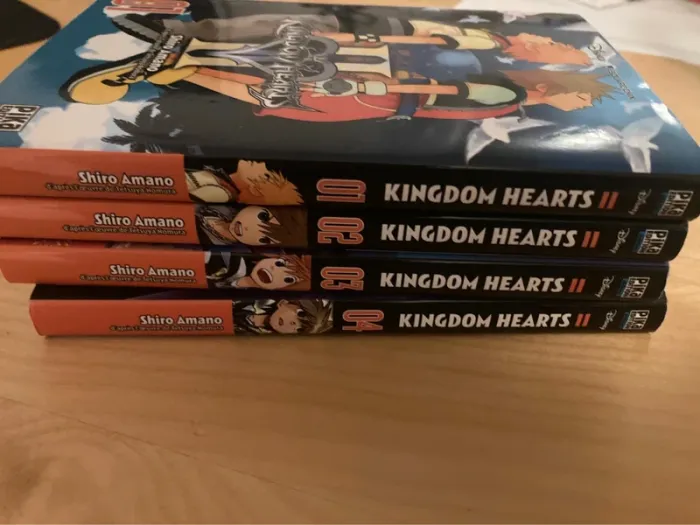 ot de 4 mangas Kingdom Hearts II, tomes 1 à 4 - Edition Française - PIKA - photo numéro 2