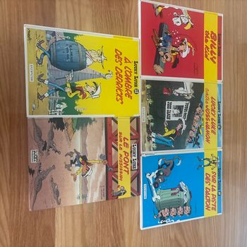 # lot 5 livre lucky luke