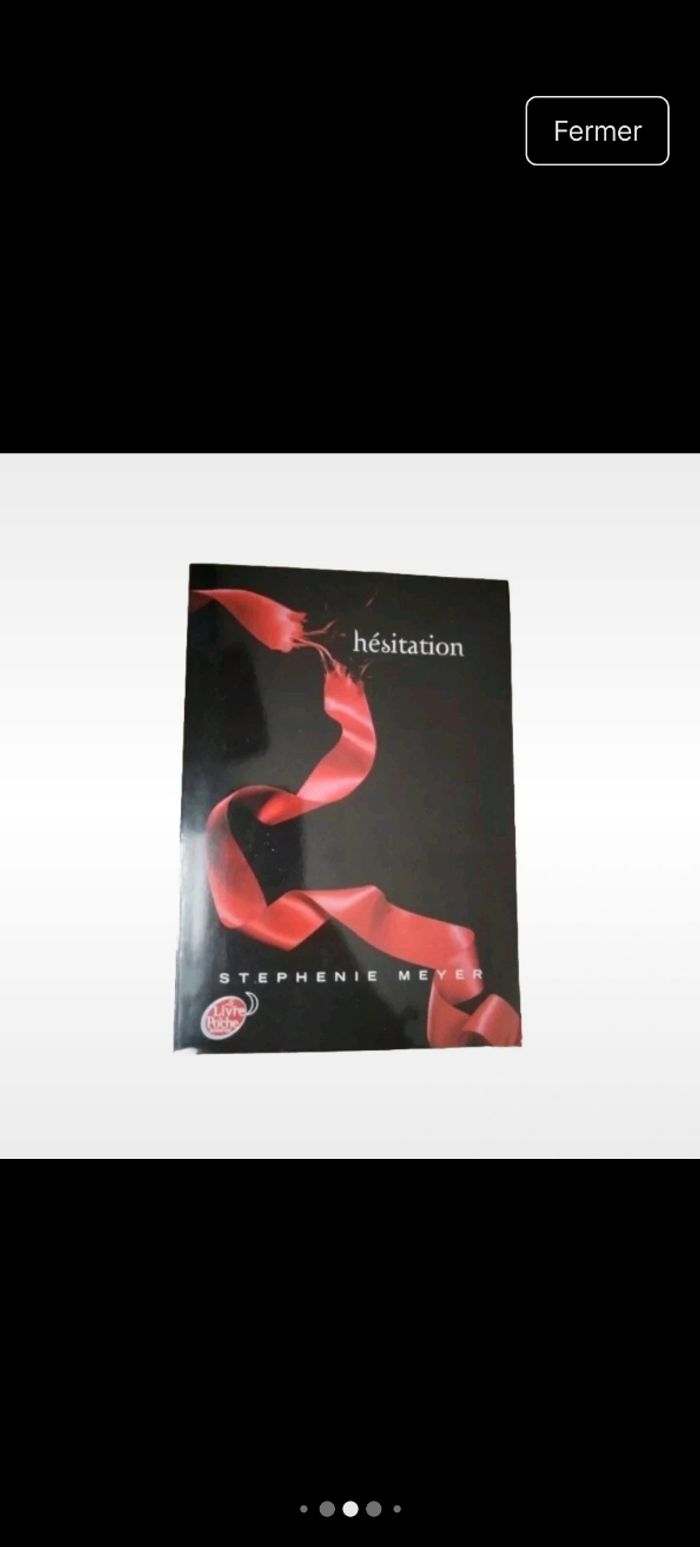 Lot des livres de la saga Twilight - photo numéro 7