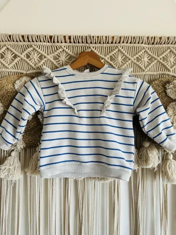 Sweat marinière Zara 18/24 mois