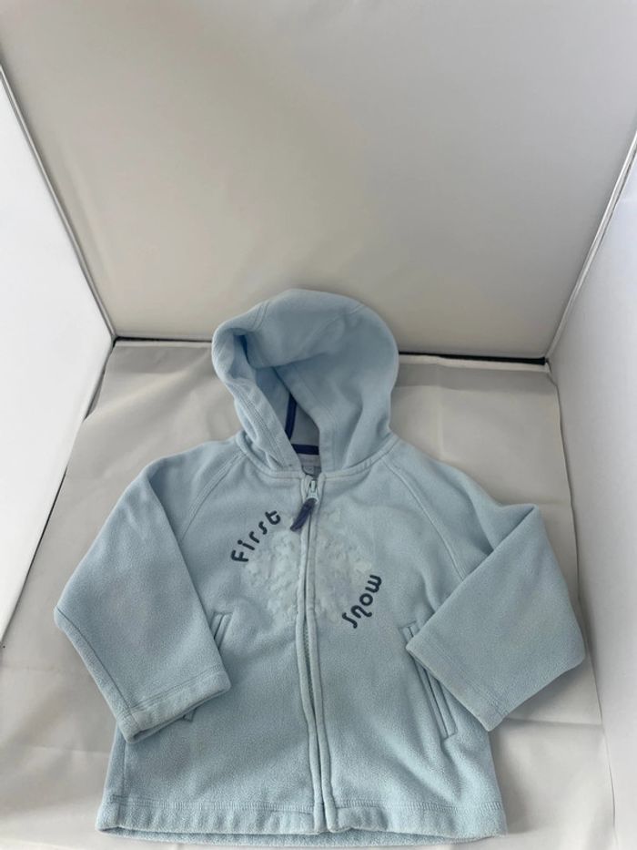 Veste polaire à capuche