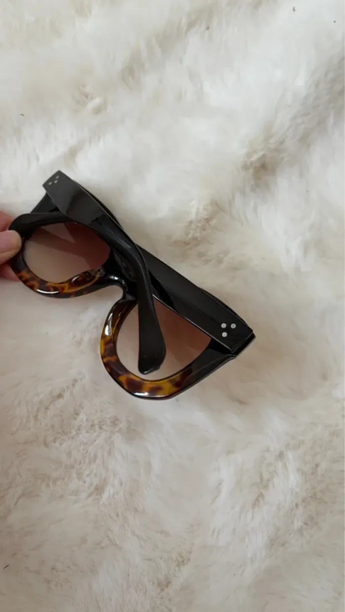 Lunettes de soleil marron - photo numéro 4