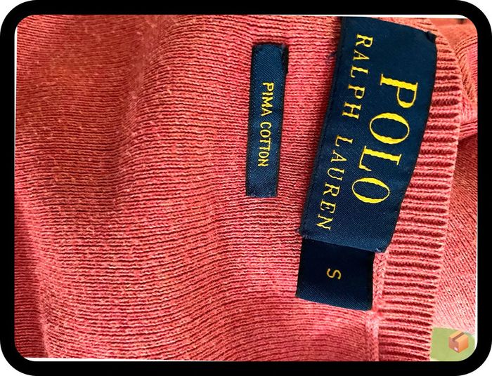 Pull Ralph Lauren – Taille S – Ocre – 100 % coton – Homme - photo numéro 4