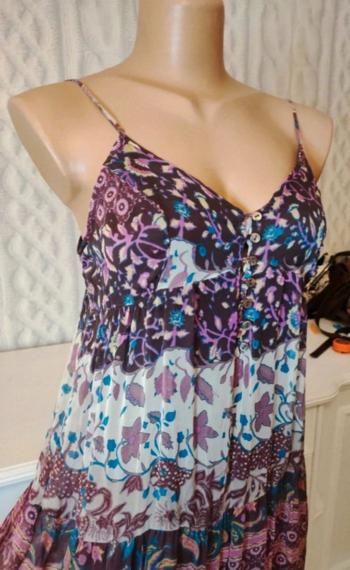 Robe bretelles en soie t38 - photo numéro 12