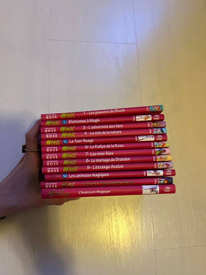 Collection « La bibliothèque rose » spécial Winx