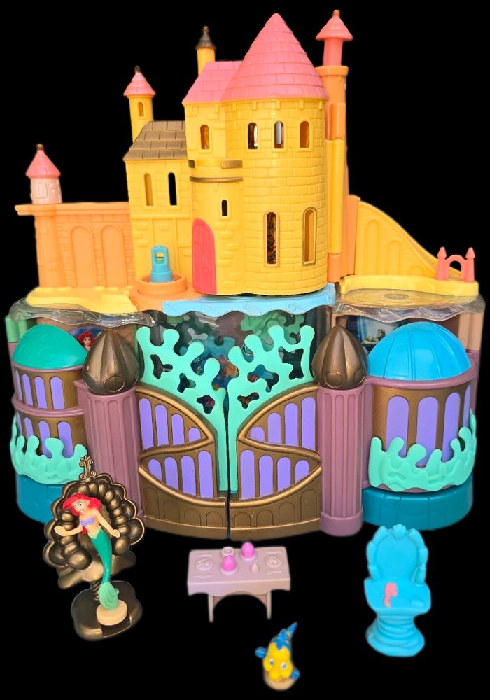 Ensemble de jeu La petite sirène Ariel Castle style Polly Pocket Princesses Disney - photo numéro 9
