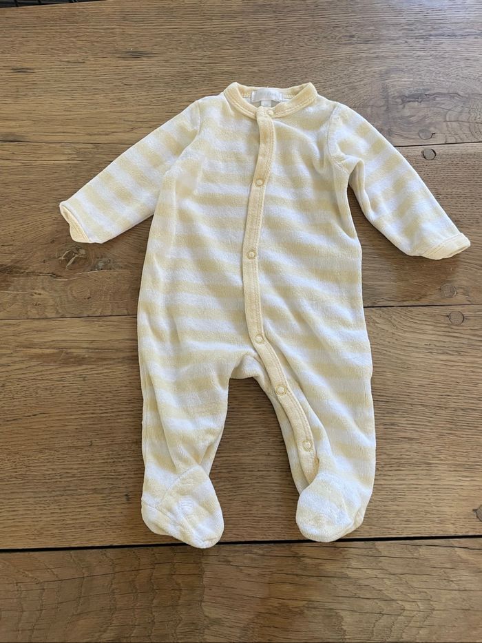 Ensemble bodies pyjama bébé 1 mois - photo numéro 4