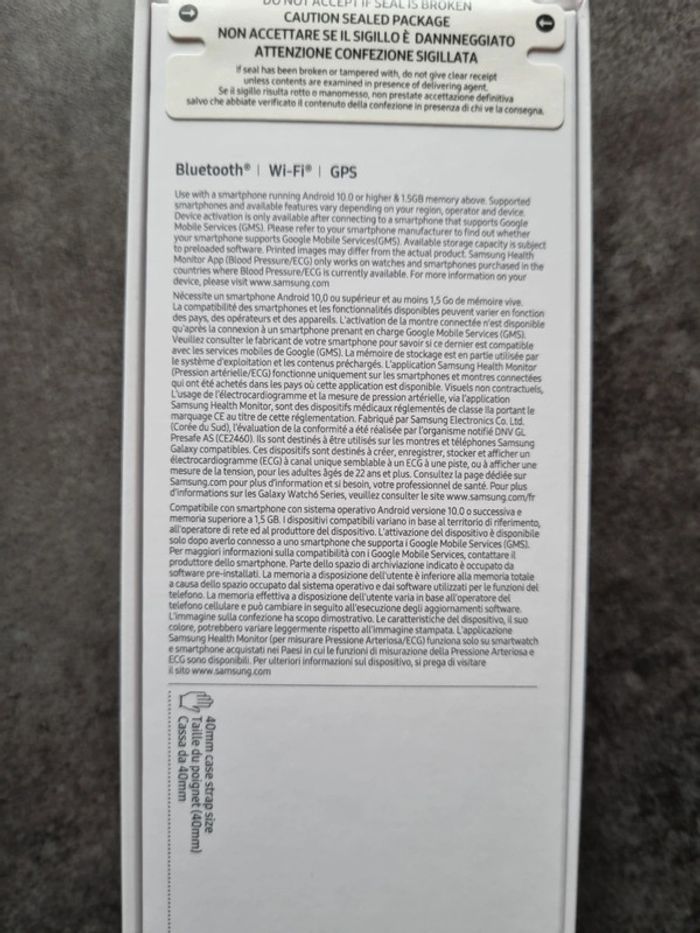 Montre Samsung Galaxy Watch 6 - photo numéro 6